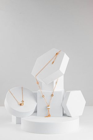 Gold Pendant Set